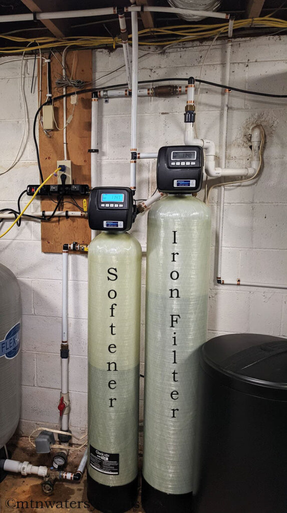 Weaverville Customer Gets Iron Filter And Softener Installed