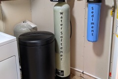 Alexander Customer gets Softener and Sediment Filter