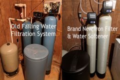 Comparison of the old System and the New filtration System