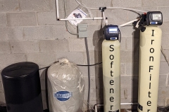 Existing Tank Repurposed for New Iron Filter in Asheville