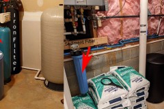 Fletcher Family adds New Softener with Existing Iron Filter