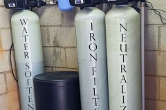 Neutralizer Iron Filter Softener Installed in Weaverville