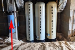 Neutralizer, Iron filter, Softener Installed in Mills River