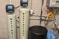 Neutralizer and Water Softener Installed in Asheville Home