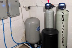 Neutralizer and Water Softener Saves Plumbing in Mills River