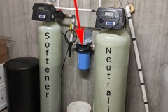 New Home gets Neutralizer, Softener and Sediment Filter