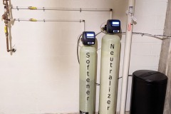 New install of Neutralizer and Softener in Asheville Home