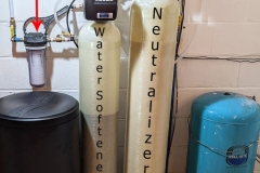 North Asheville Customer had Low pH, Iron and Hard Water