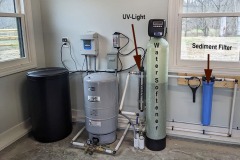 Softener, Sediment Filter and UV light Install in Lake Lure