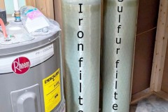 Spruce Pine Customer Gets Iron and Sulfur filters Installed