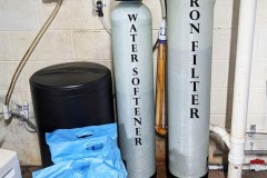 Water Softener and Iron filter Installed in Burnsville Home