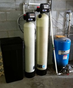 Water softener and neutralizer install