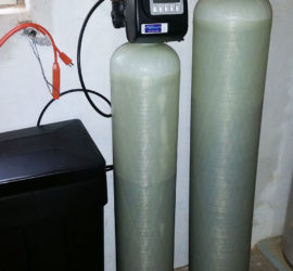 Asheville Family Gets Water Softener and Iron Filter