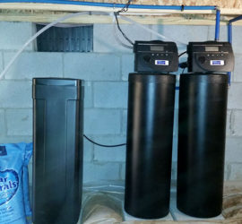Custom Water Softener Carbon Filter System For City Water