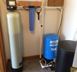 Family In Polk County NC Gets Water Softener