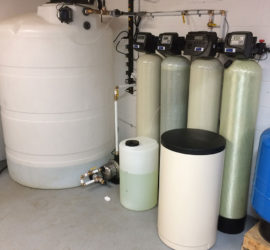 Customer Get Holding Tank For More Soft Water