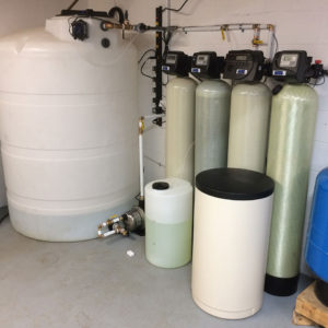 Customer Get Holding Tank For More Soft Water