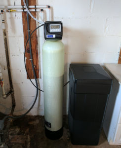 Hard water problem fixed with new water softener