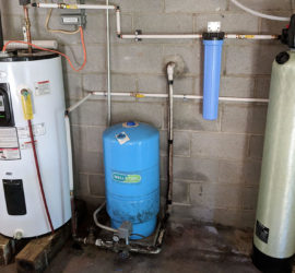 Weaverville Customer Installs Sediment Filter & Neutralizer