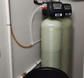 Existing Asheville Customer With Iron Filter Adds Softener