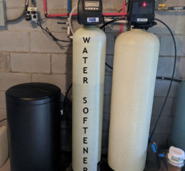 Water Softener Added With Iron Filter In Weaverville