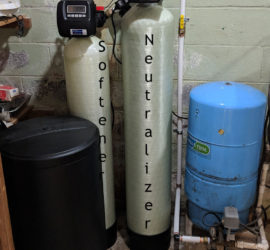 East Asheville Customer Upgrades Neutralizer & Softener