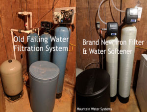 Comparison of the old System and the New filtration System