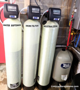 New Iron Filter, Softener and Neutralizer After Testing