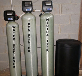 Neutralizer Iron Filter and Water Softener Installed