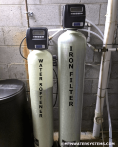 Asheville Customer removes Iron and Hard Water