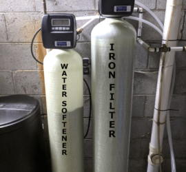 Asheville Customer removes Iron and Hard Water