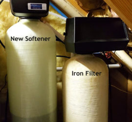 Weaverville Customer Now has Great Water With Softener