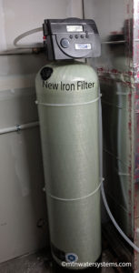 Iron water removed from new home