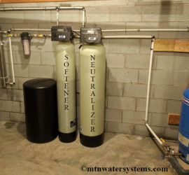 Happy family in Fairview with New Softener and Neutralizer