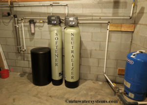 Happy family in Fairview with New Softener and Neutralizer