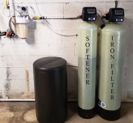 New Weaverville Homeowner Gets Iron Filter and Softener