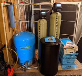 Neutralizer and Softener install equals Great Water!