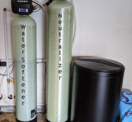 Neutralizer and Softener install in Asheville