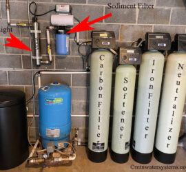 Weaverville customer gets the whole filtration system!