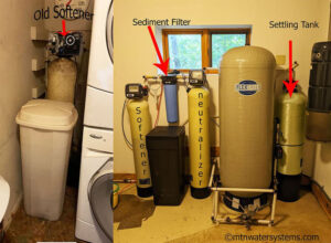 New Install of Neutralizer and Water Softener in Sylva 