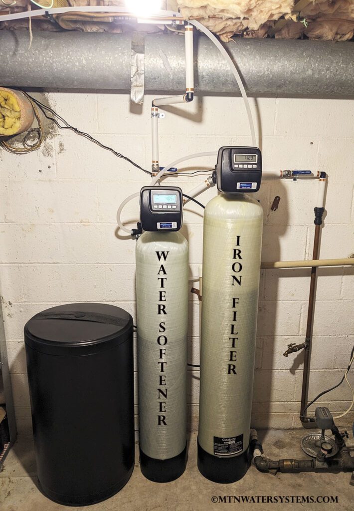 Long-Time Customer gets Softener and Iron Filter!