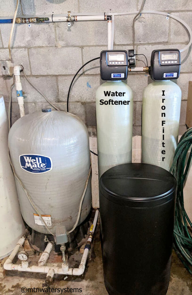 Fairview customer sought help with failing water softener and iron filter