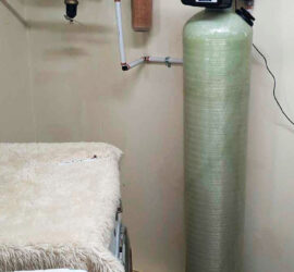 Clear and clean Water for this Mills River Family
